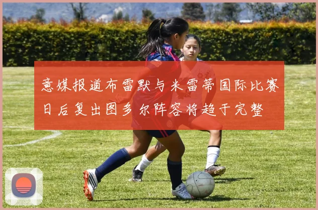意媒报道布雷默与米雷蒂国际比赛日后复出图多尔阵容将趋于完整